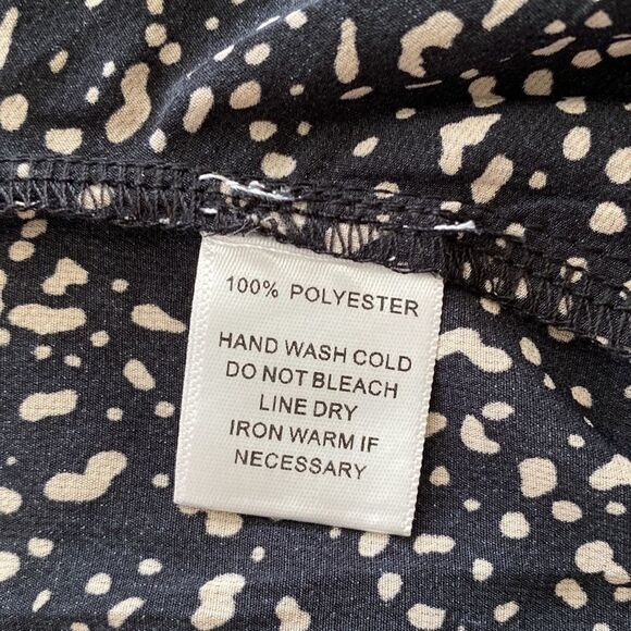 Mittoshop Milky Way black mini A-line dress size S - Picture 7 of 9